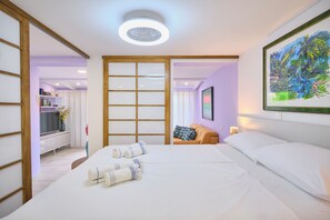 1 chambre, fer et planche à repasser, Wi-Fi gratuit, draps fournis