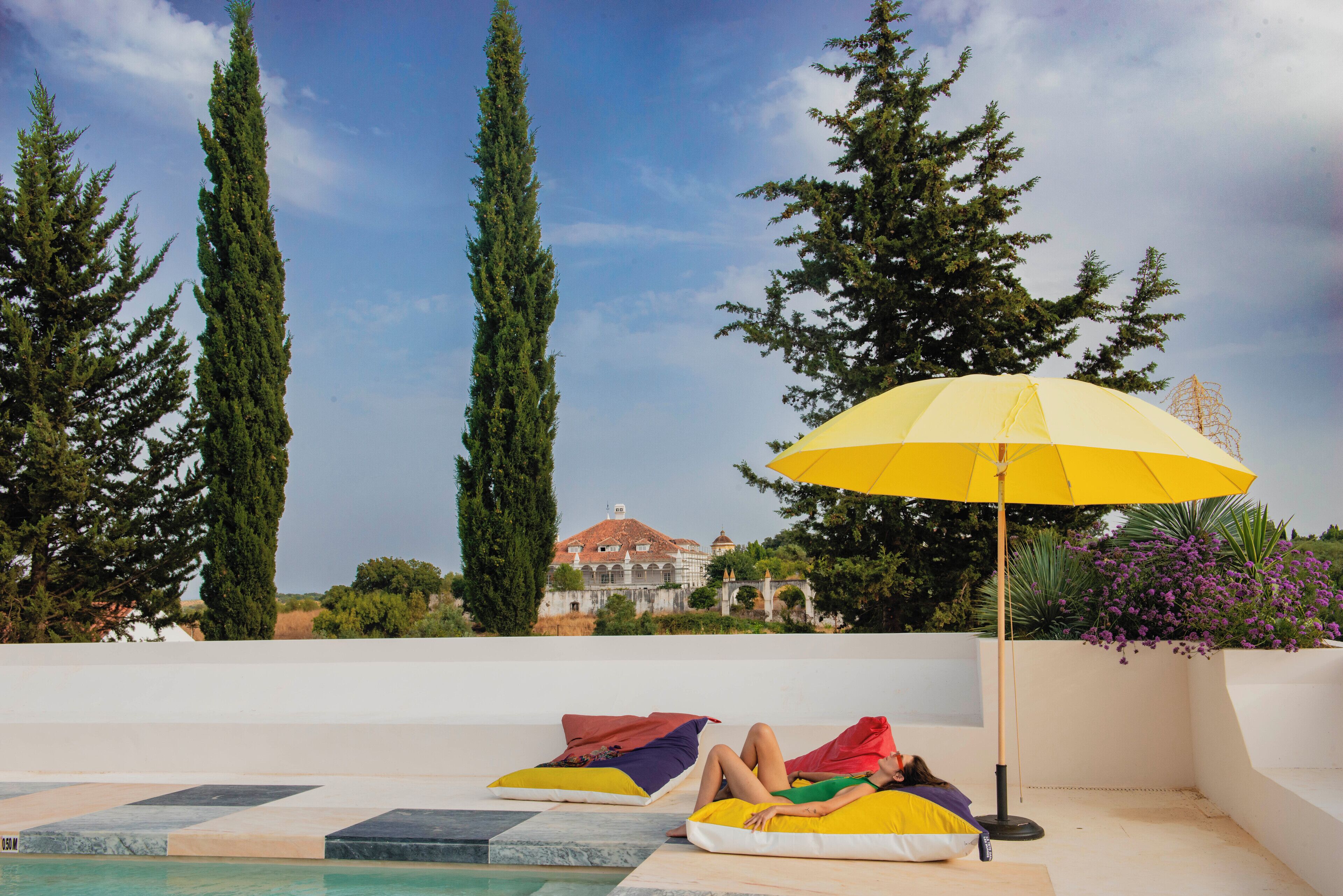 Seasonal outdoor pool