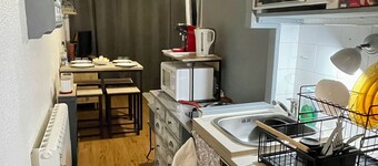 Studio cosy le «blanche neige «,en pleine station familiale hiver/été !