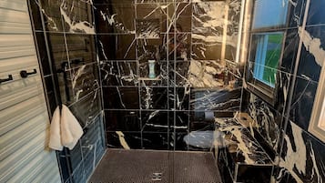 Towels, soap, toilet paper