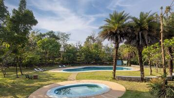 Seasonal outdoor pool