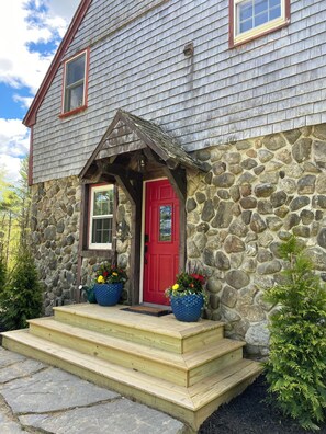 Exterior detail - Nature's Hideaway in Newcastle, Maine (Newcastle)