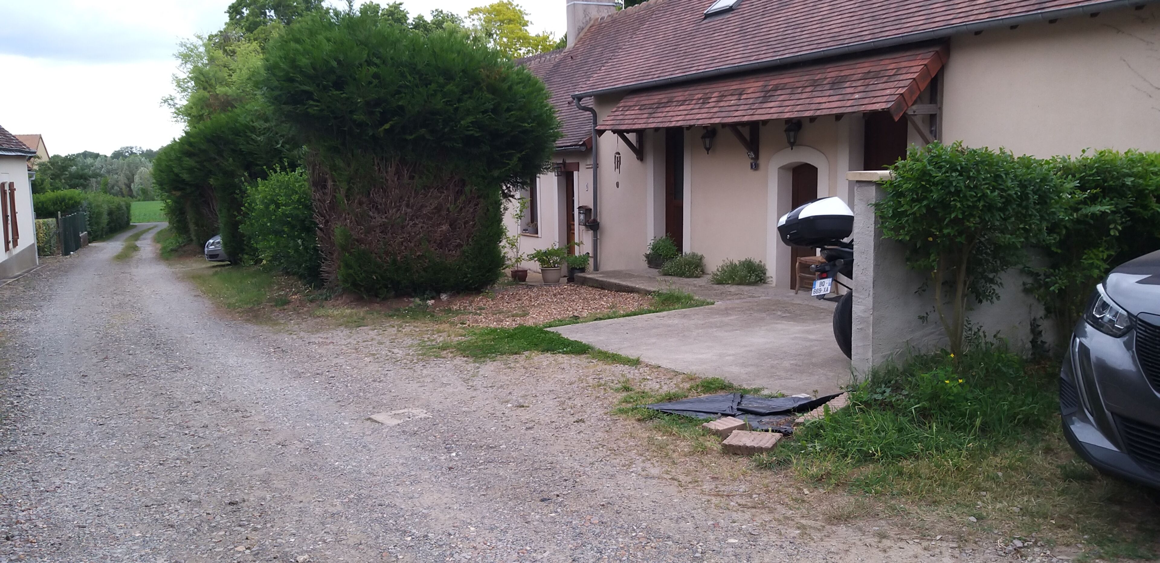 Front of property