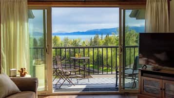 TV, fireplace, stereo