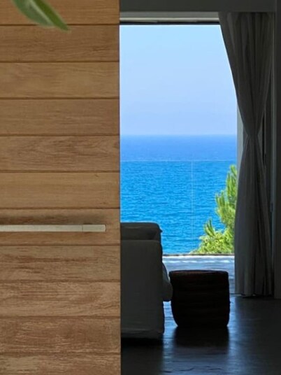 Pomos Villa Stunning Views Private Beach