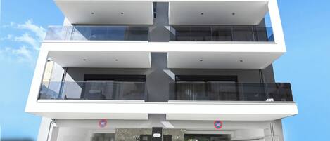 Façade de l’hébergement