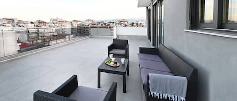 Penthouse 2 Bedroom Apartment | Terrasse/Patio