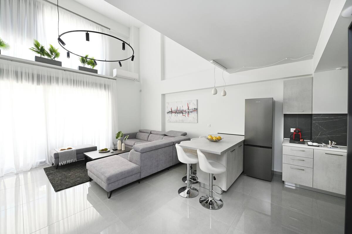 Luxe appartement | Woonruimte | Flatscreentelevisie