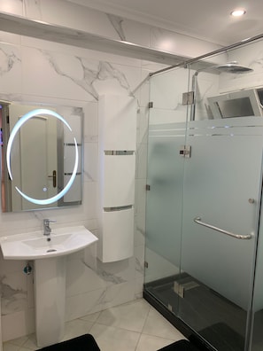 Dusche, Handtücher