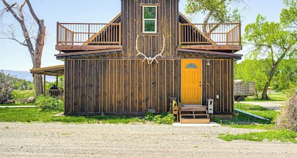 5 Mi to Navajo State Park: Riverfront Cabin!
