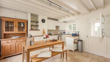 Micro-ondes, lave-vaisselle, cafetière/bouilloire