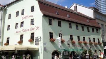 Fassade der Unterkunft