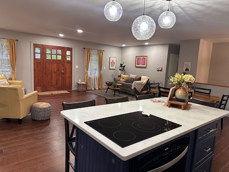Interior. Luxury Lakefront Escape at Lake Keomah near Oskaloosa Iowa.
