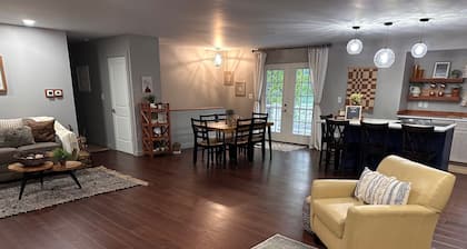 Luxury Lakefront Escape at Lake Keomah near Oskaloosa Iowa.