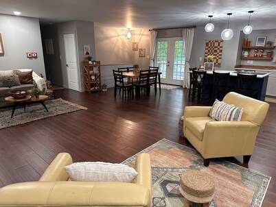 Luxury Lakefront Escape at Lake Keomah near Oskaloosa Iowa.