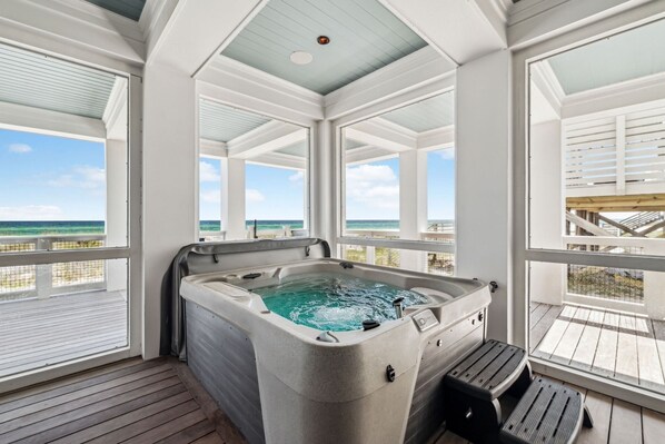 Bubbelpool inomhus