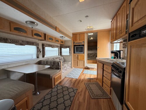 Cozy campground in charming West Prairie north of Pierre.