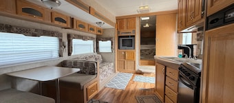 Cozy campground in charming West Prairie north of Pierre.