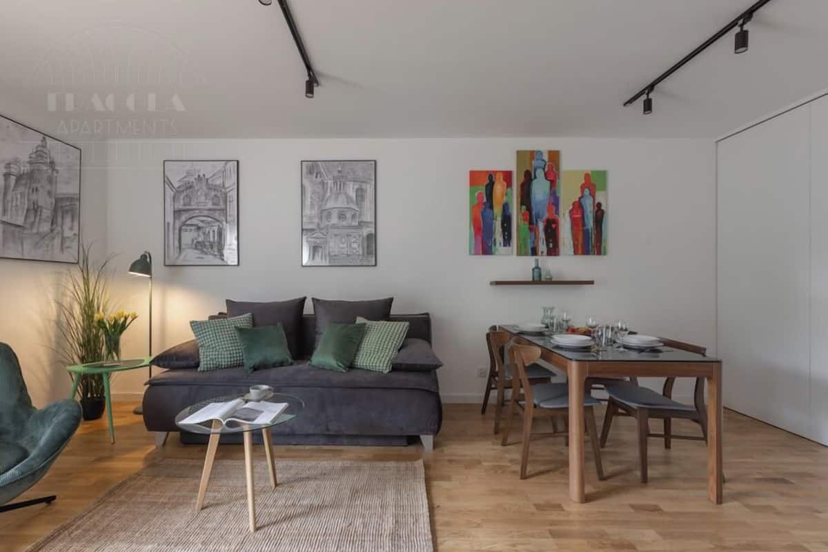 Comfort Apartment, 1 Queen Bed with Sofa bed | Living area