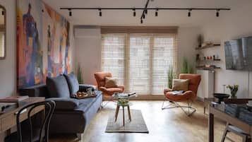 Apartamento familiar, 2 habitaciones, no fumadores | Sala de estar