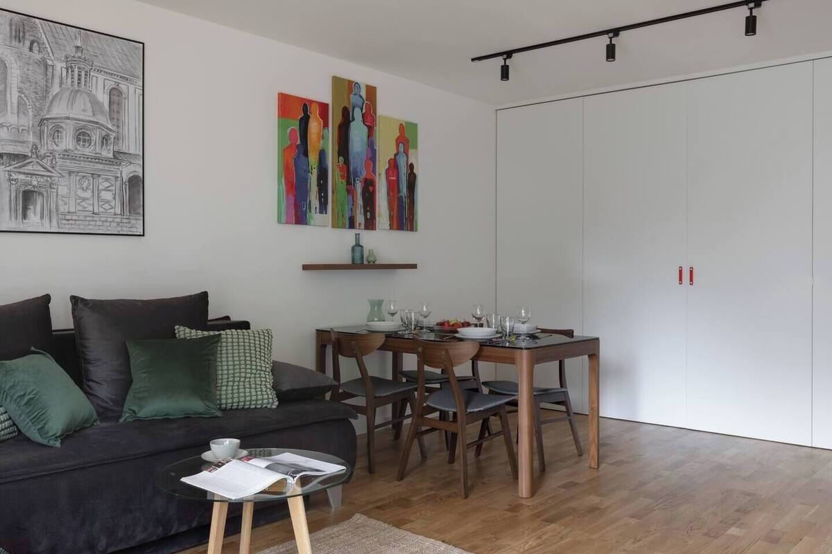 Departamento Confort, 1 cama Queen size y sofá cama | Sala de estar