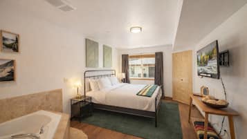 Appartement, 1 slaapkamer | 1 slaapkamer, een strijkplank/strijkijzer, gratis wifi