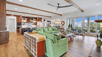 House, Multiple Bedrooms | Living area | Smart TV