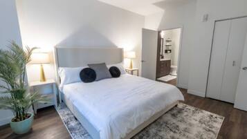 1 sovrum, skrivbord, strykjärn/strykbräda och gratis wi-fi