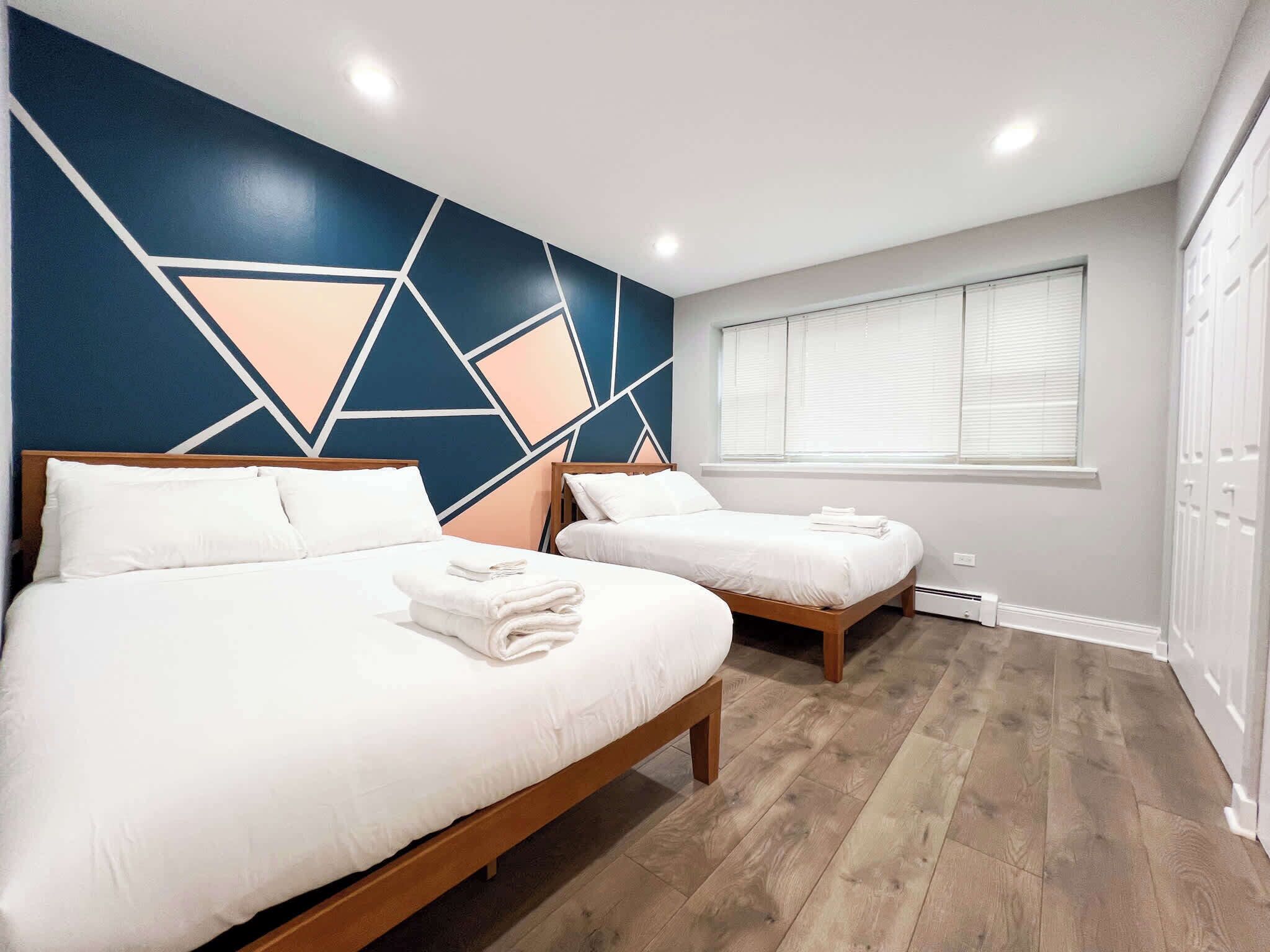 2 chambres, bureau, fer et planche à repasser, Wi-Fi