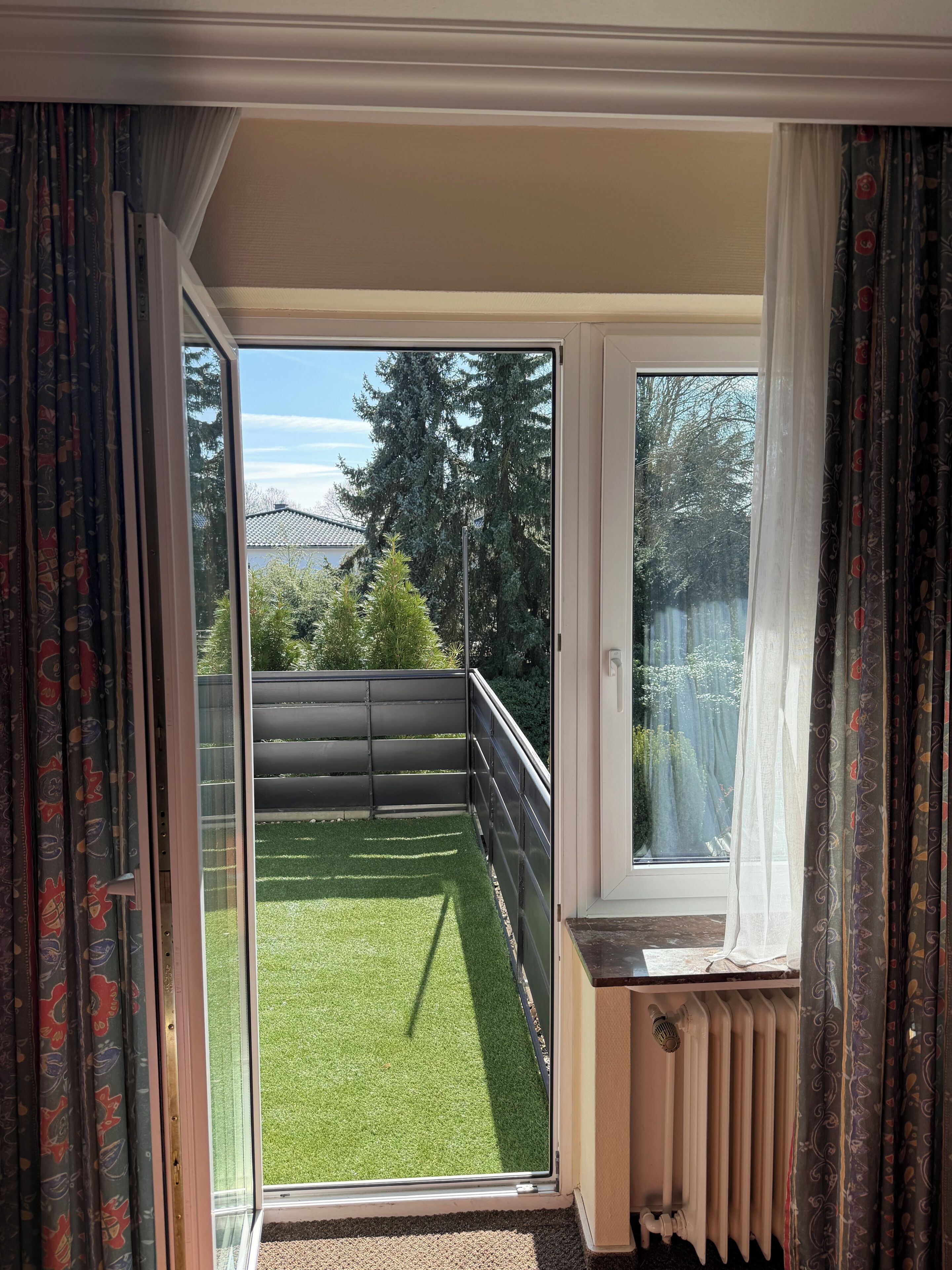 Classic-Doppelzimmer, Nichtraucher, Gartenblick | Terrasse/Patio