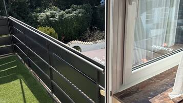 Classic-Doppelzimmer, Nichtraucher, Gartenblick | Terrasse/Patio