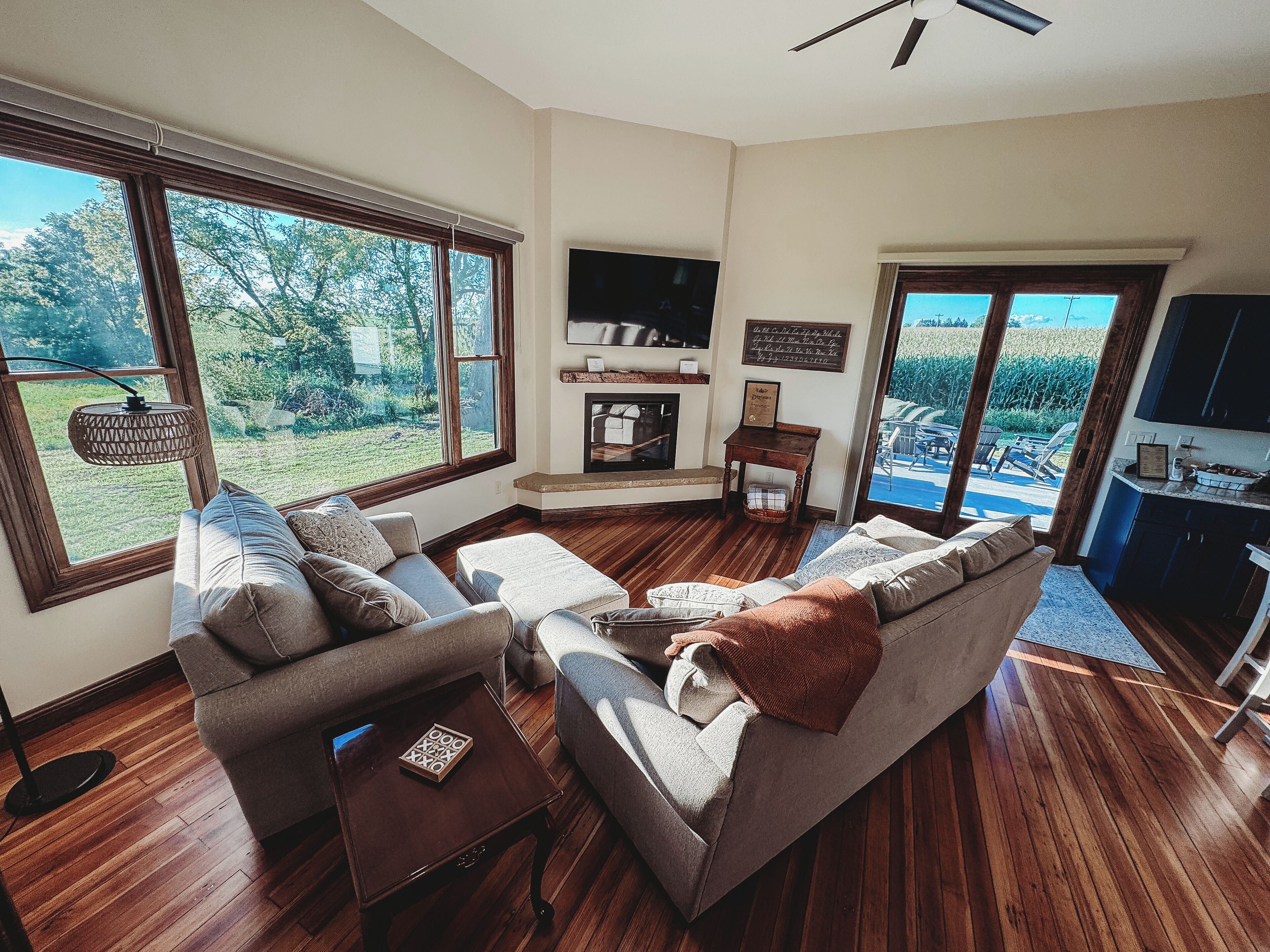 智能電視、壁爐