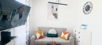 Furnished studio in the city center, place morny