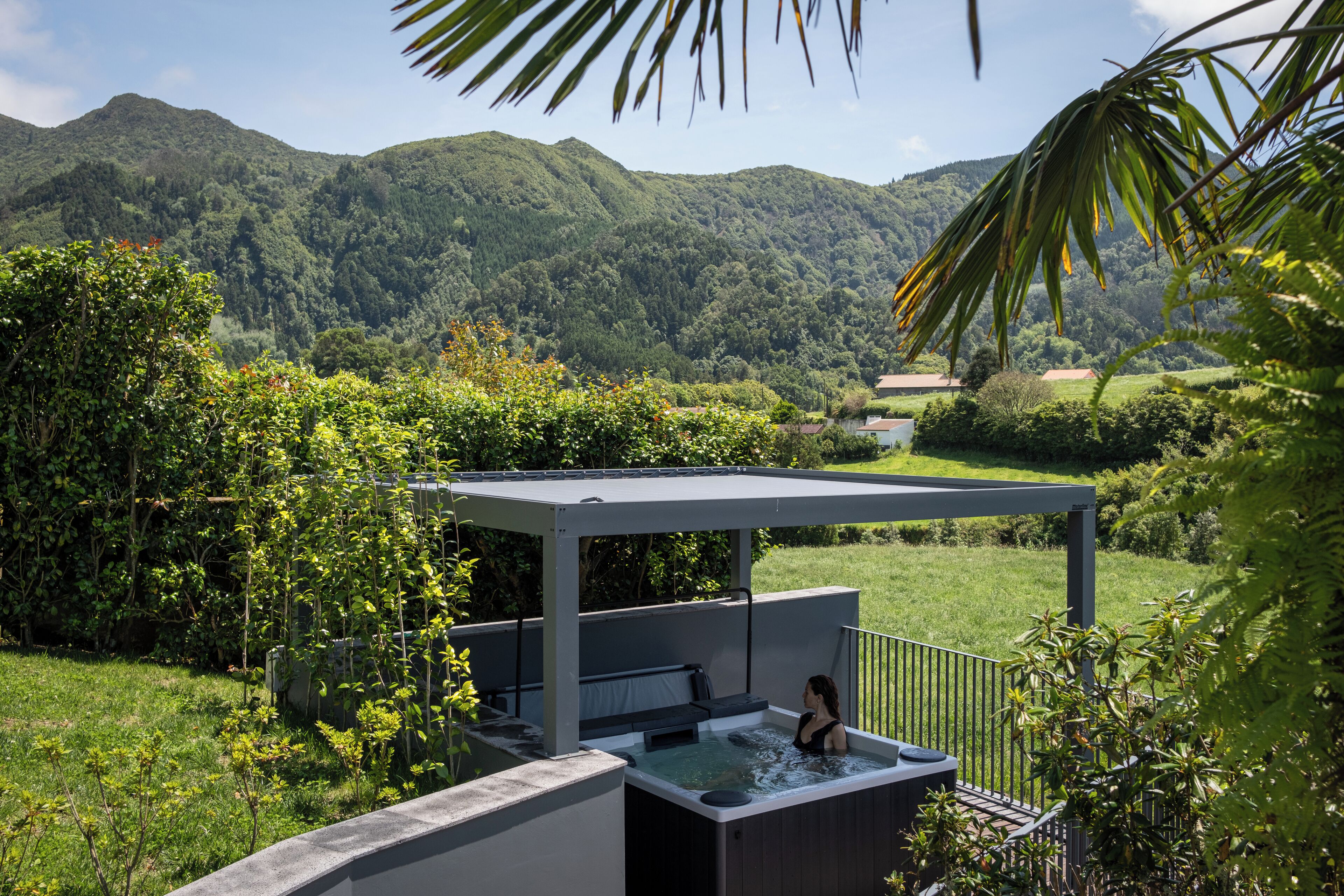 야외 스파 욕조