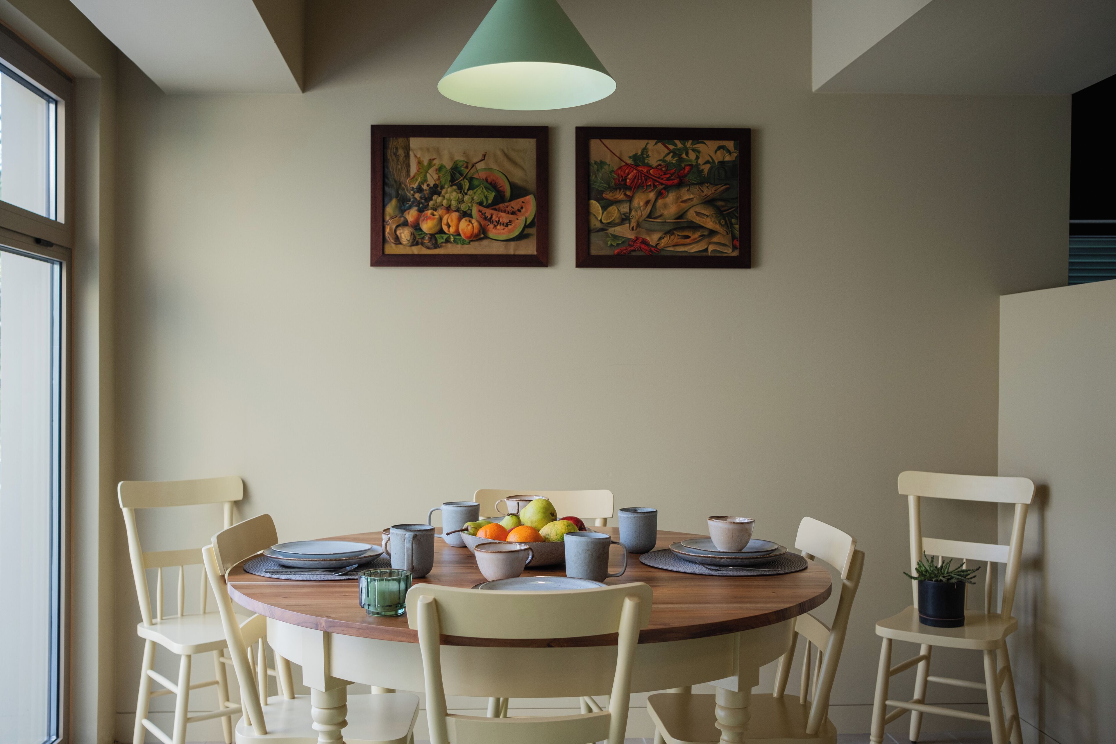 Casa família, vista para a montanha, no jardim | Cozinha privada | Geladeira grande, micro-ondas, fogão, cooktop