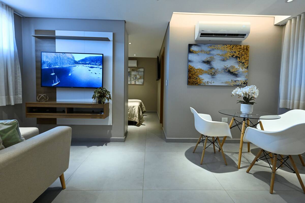 Basic Apartment, 1 Bedroom | Living area