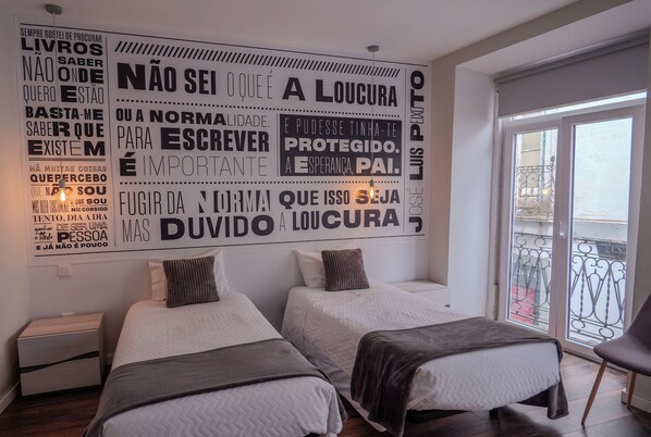 Habitación con 2 camas individuales | Wifi gratis 
