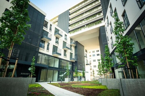 Luxury apartment in building of the year K55 next to the sea garden+free garage