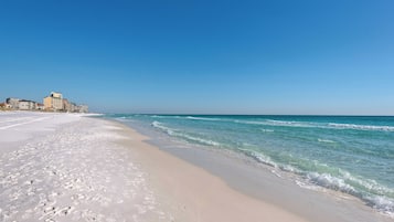 On the beach