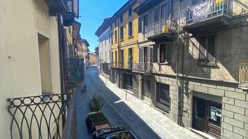 Blick von der Unterkunft