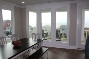 Dining - BRAND NEW HOME, PRIVATE POOL, partial ocean view  By Williamson Realty (Ocean Isle Beach)