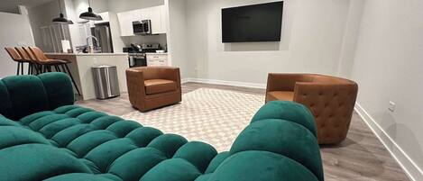 Televisie en een kantoor