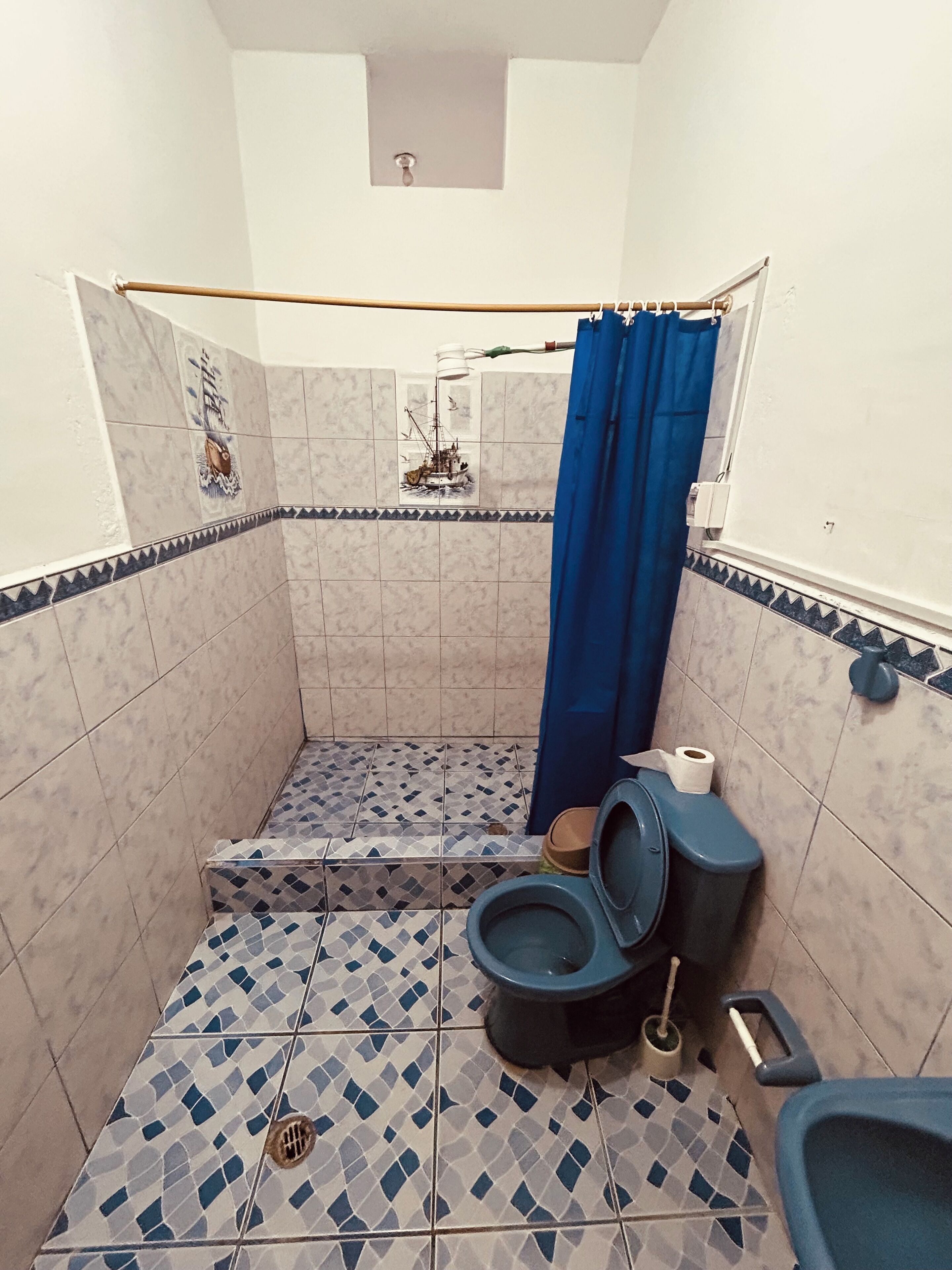 Towels, soap, toilet paper