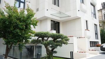 Fassade der Unterkunft