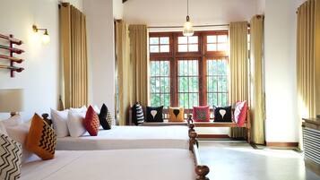 4 makuuhuonetta, silitysrauta/-lauta, Wi-Fi, vuodevaatteet