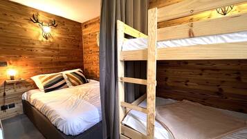 2 chambres, draps fournis