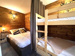 2 chambres, draps fournis