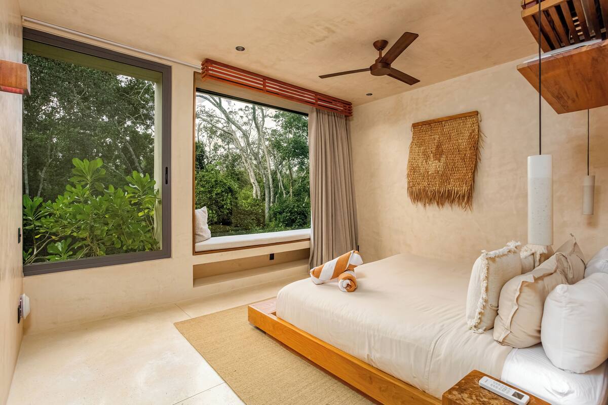 Premium Villa, Pool View | Premium bedding, in-room safe, laptop workspace, iron/ironing board