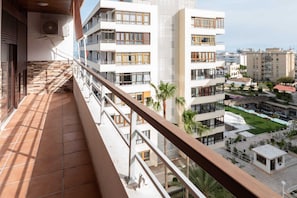 Apartamento, 1 quarto, acessível, para fumantes | Sacada