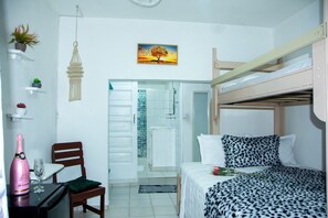 Basic Triple Room, Courtyard View